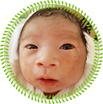 当院でお生まれの赤ちゃん