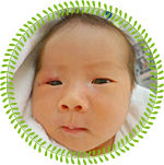 当院でお生まれの赤ちゃん