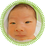 当院でお生まれの赤ちゃん