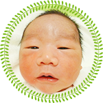 当院でお生まれの赤ちゃん
