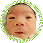 当院でお生まれの赤ちゃん
