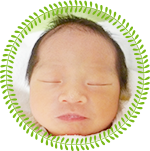 当院でお生まれの赤ちゃん