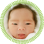 当院でお生まれの赤ちゃん