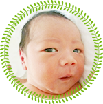 当院でお生まれの赤ちゃん