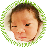 当院でお生まれの赤ちゃん