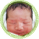 当院でお生まれの赤ちゃん