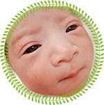 当院でお生まれの赤ちゃん