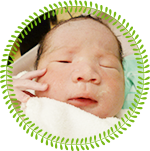 当院でお生まれの赤ちゃん