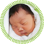 当院でお生まれの赤ちゃん