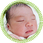 当院でお生まれの赤ちゃん