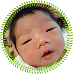 当院でお生まれの赤ちゃん