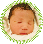 当院でお生まれの赤ちゃん