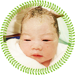 当院でお生まれの赤ちゃん