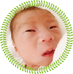 当院でお生まれの赤ちゃん