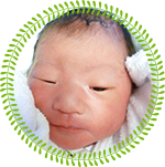 当院でお生まれの赤ちゃん