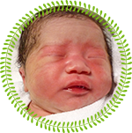 当院でお生まれの赤ちゃん