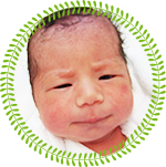 当院でお生まれの赤ちゃん