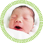 当院でお生まれの赤ちゃん