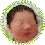 当院でお生まれの赤ちゃん