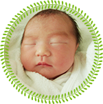 当院でお生まれの赤ちゃん