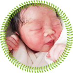 当院でお生まれの赤ちゃん