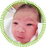 当院でお生まれの赤ちゃん