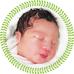 当院でお生まれの赤ちゃん