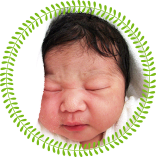 当院でお生まれの赤ちゃん