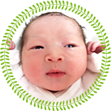 当院でお生まれの赤ちゃん