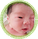 当院でお生まれの赤ちゃん