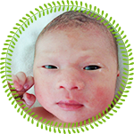 当院でお生まれの赤ちゃん