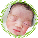 当院でお生まれの赤ちゃん