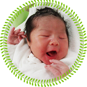 当院でお生まれの赤ちゃん