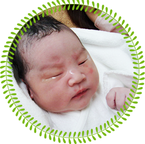 当院でお生まれの赤ちゃん