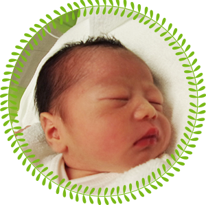 当院でお生まれの赤ちゃん