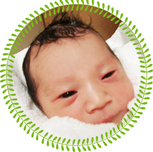 当院でお生まれの赤ちゃん