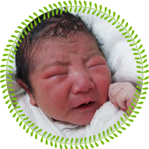 当院でお生まれの赤ちゃん