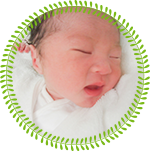 当院でお生まれの赤ちゃん