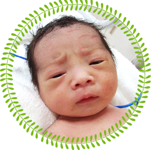 当院でお生まれの赤ちゃん