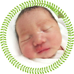 当院でお生まれの赤ちゃん