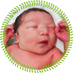 当院でお生まれの赤ちゃん