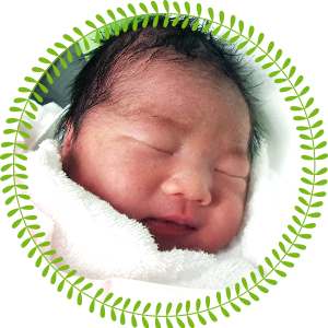 当院でお生まれの赤ちゃん