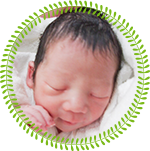 当院でお生まれの赤ちゃん