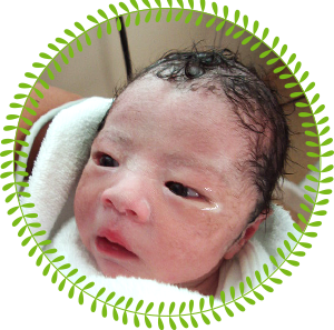 当院でお生まれの赤ちゃん