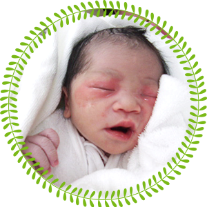 当院でお生まれの赤ちゃん