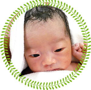 当院でお生まれの赤ちゃん