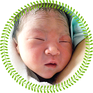 当院でお生まれの赤ちゃん