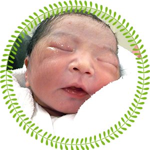 当院でお生まれの赤ちゃん