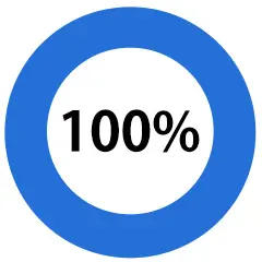 100％