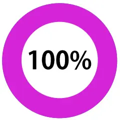 100％